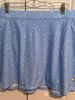 MASTERS Magnolia Lane Tech Light Blue Athletic Skort, Size XL, NEW